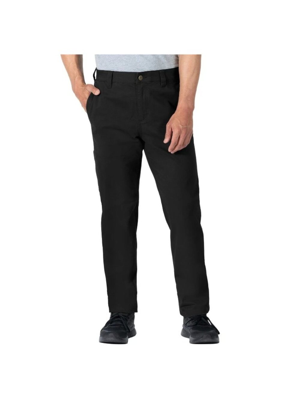 NWT Colorado Clothing Men's 32x32 Black Canvas Utility Pants Stretch Twill Cargo